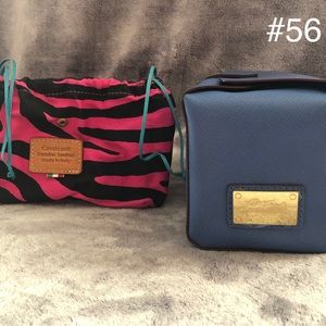 Cavalcanti Italian Leather Camera/decide case, Dopp, Cosmetic bag NWT